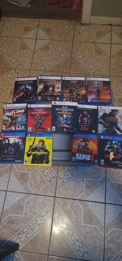 PS5 & PS4 Game Lot (13 Games) – OBO