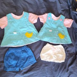 Rugrats phil and lil Halloween costumes size 2t