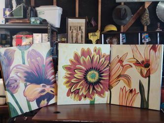 Floral canvas