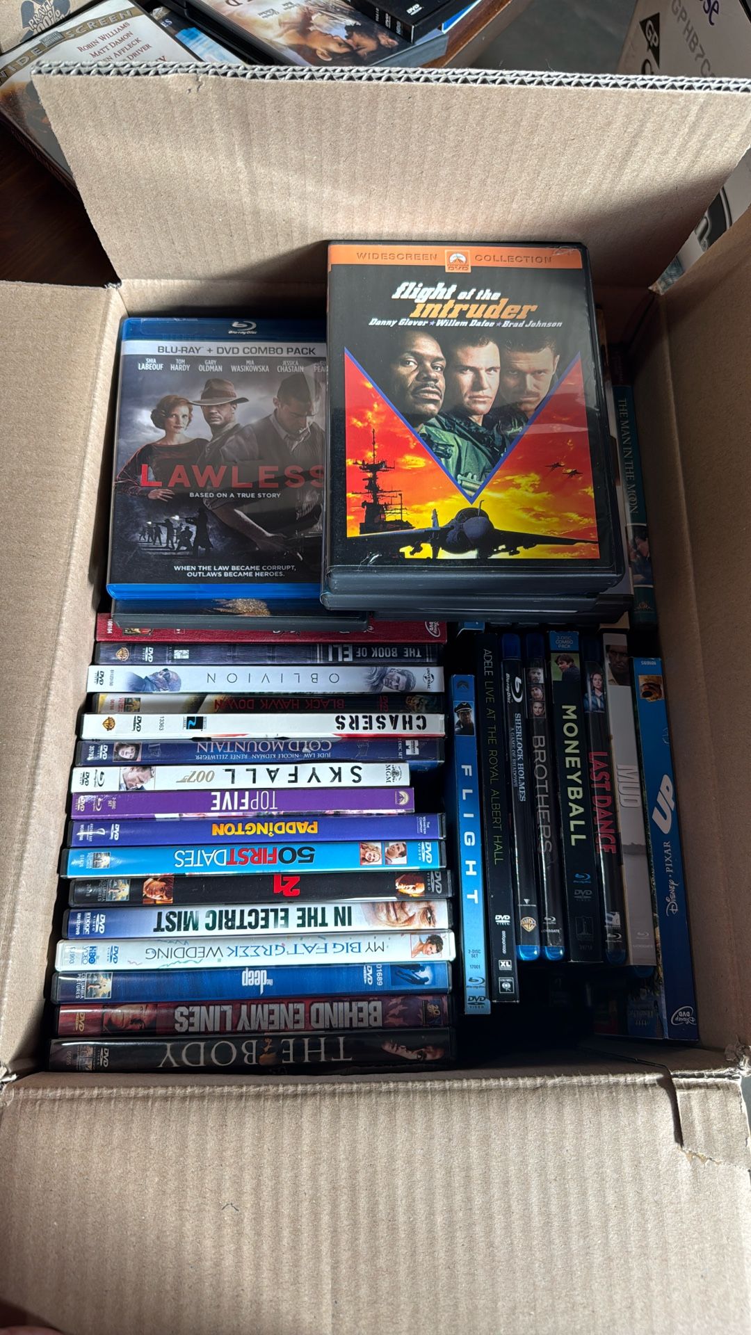 DVD Movies, 7 Boxes, Several Hundred
