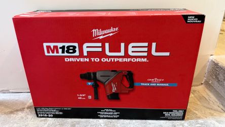 M18 FUEL 18V Lithium-Ion Brushless Cordless 1-3/4 in. SDS-Max Rotary Hammer (Tool-Only) model 2918-20
