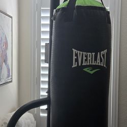 Everlast Dual Station Heavy Bag/Speed Bag Stand
