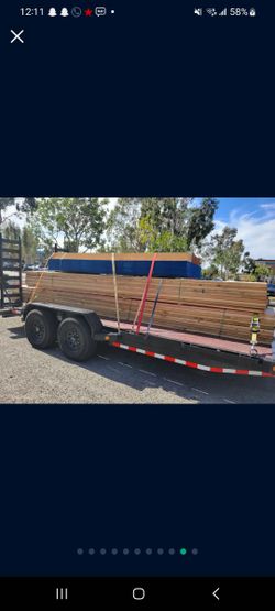 19 FOOT TRAILER/ IRONBULL DOUBLE AXLE