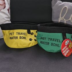 Pet Travel Water Bowl (Food Bowl) 