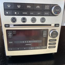 Infiniti Stock Radio