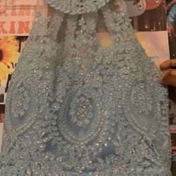 Vestido Celeste, Smoll,