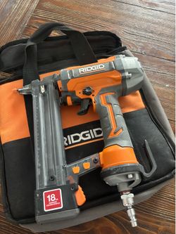 Ridgid staple gun 18