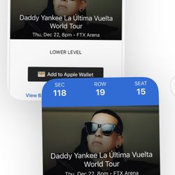 Daddy Yankee Tickets 