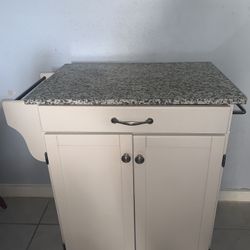 Kitchen Cart Color White