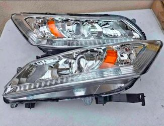 13-15 Honda Accord Headlights Luces Calaveras Micas Faros Focos Faroles
Headlamps