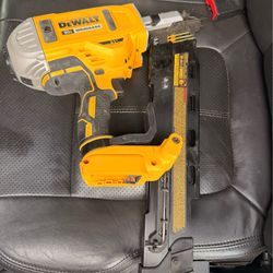Dewalt 20v brushless framing nailer 21degree