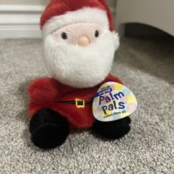 Original Aurora Palm Pals Plush Santa