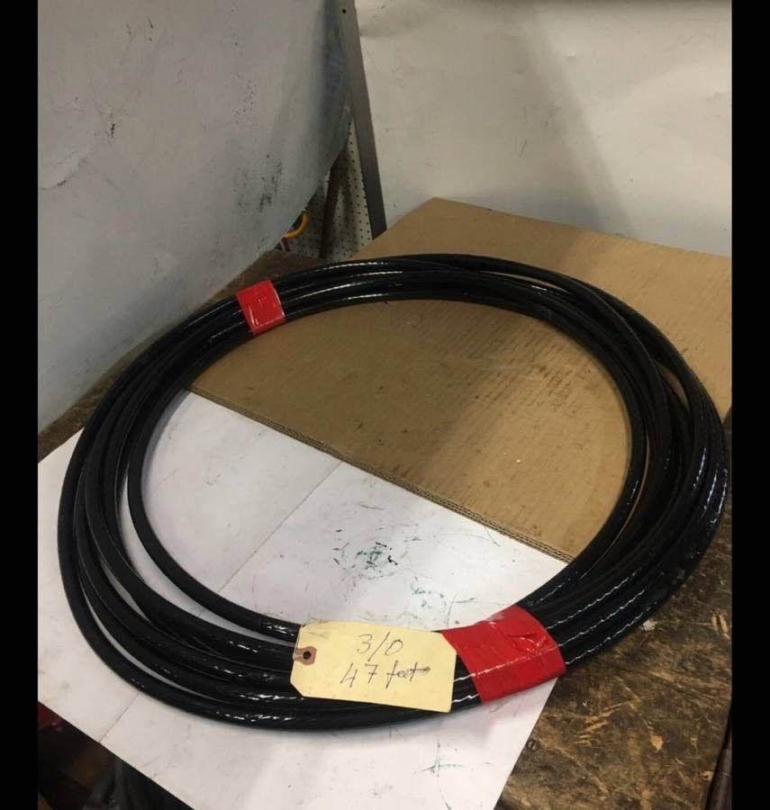 3/O Wire 47 feet black color
