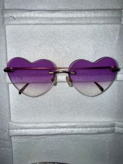 Purple Gradient Sunglasses - Adult, One size