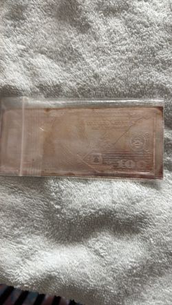 4 oz .999 silver 1 hundred dollar bill bar