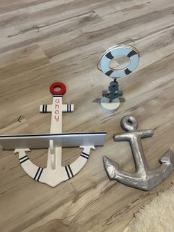 Boys Room Anchor Decor 