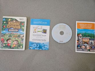 Animal Crossing City Folk Nintendo Wii