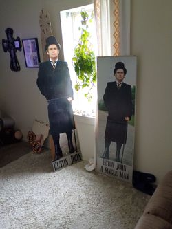Elton John authentic Promo standees