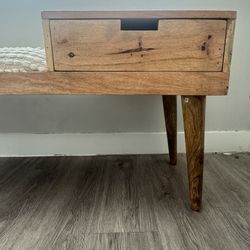 Mid Century Bench $100
