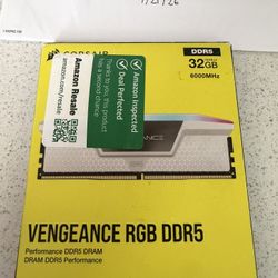 Corsair Vengeance DDR5 32GB 6000MHZ CL40