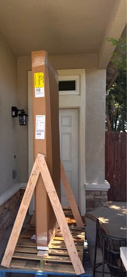 NEW Solid core Roman top 30x80 prehung interior door LEFT HAND SWING