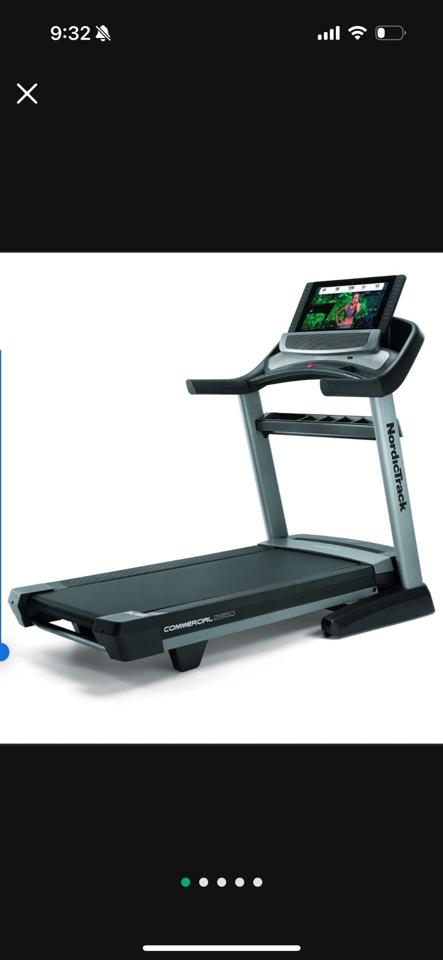 NordicTrack Commercial 2950 - Treadmill