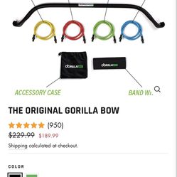 Original Gorilla Bow + Lot Of Extras