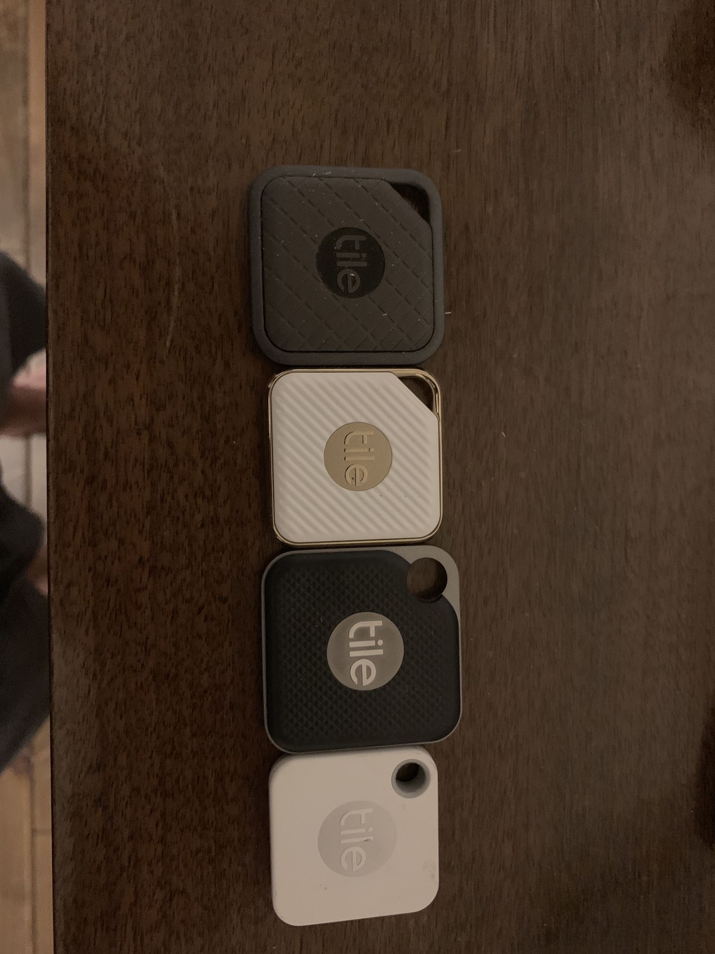 4 TILE Bluetooth Trackers