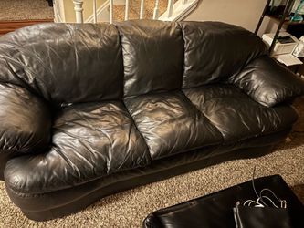 Leather couch