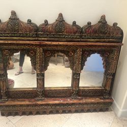 Moroccan Bohemian  Antique Mirror!