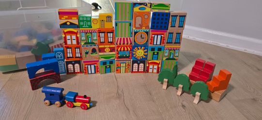 Wooden blocks