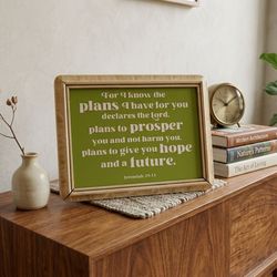 Vintage Picture Frame 7x5 1950s/1960s Mid Century Modern Photo Frame Wood Frame