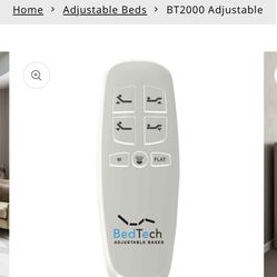 Brand new split king wireless adjustable, bed frame BT 2000