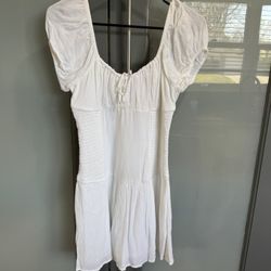 Like New Hollister White Summer Dress Size A