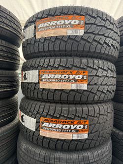 265/50R20 Arroyo A/T Set Of 4 New Tires