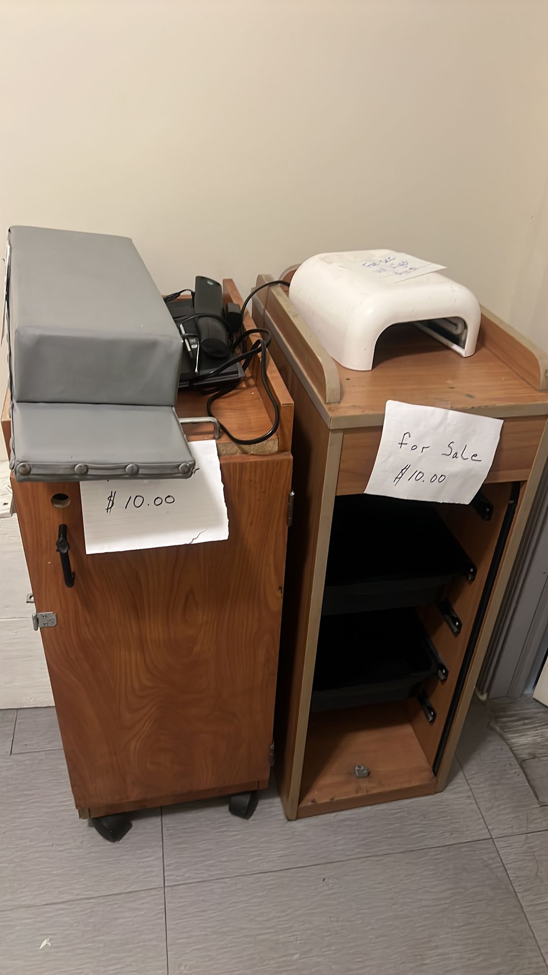 Stroller, UV light and kids booster chair