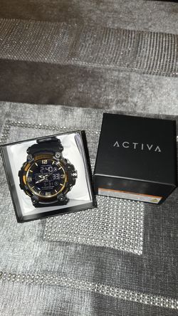 Activa Ardus X Invicta Digital Men's Watch - 58mm, Black