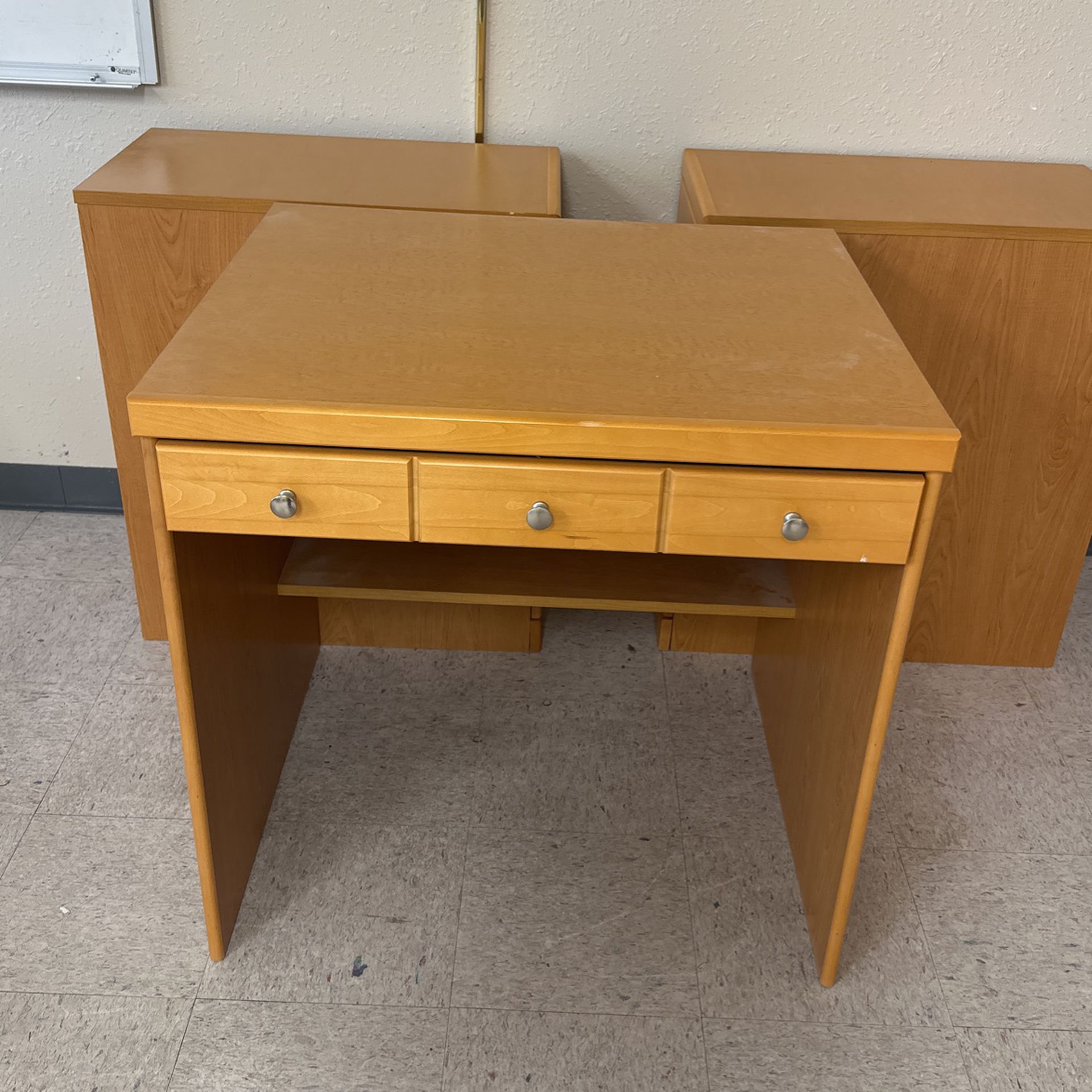Desk With File