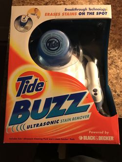Tide ultrasonic stain remover new in box $25