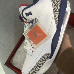 Ds Jordan 3 true blue 2016 pair 