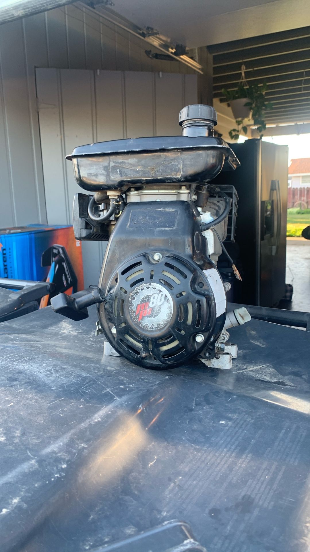 80cc mini bike engine (works fine just needs oil and gas)