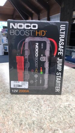 NOCO Boost HD 12V 2000A Ultra safe Jumó Starter NIB (70509399)