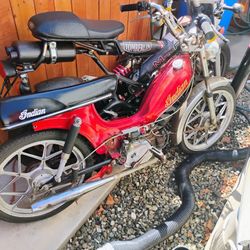 Indian Pedal Motor Bike