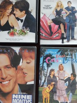 DVD's The Wedding Date,Nine Months And More