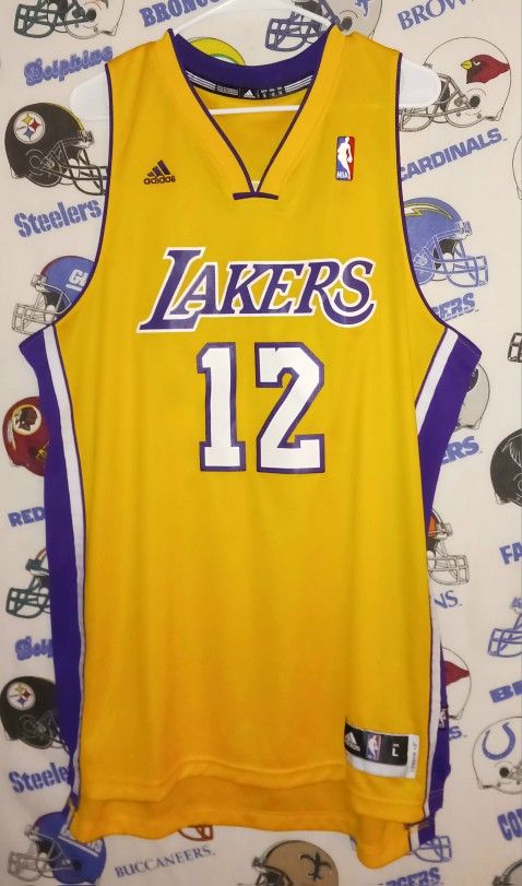 2009 Shannon Brown Adidas Los Angeles Lakers NBA Basketball Jersey