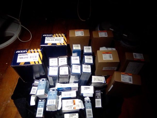 29 Different Same Car Parts New In Box But Been Open Asking Half Price On Each From Store Value. Please Check Bar Code Numbers Any Question Please C.
