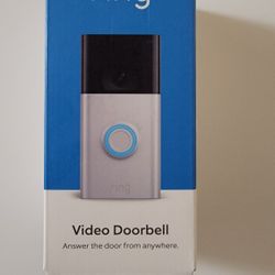 Ring Doorbell  2nd Generation 