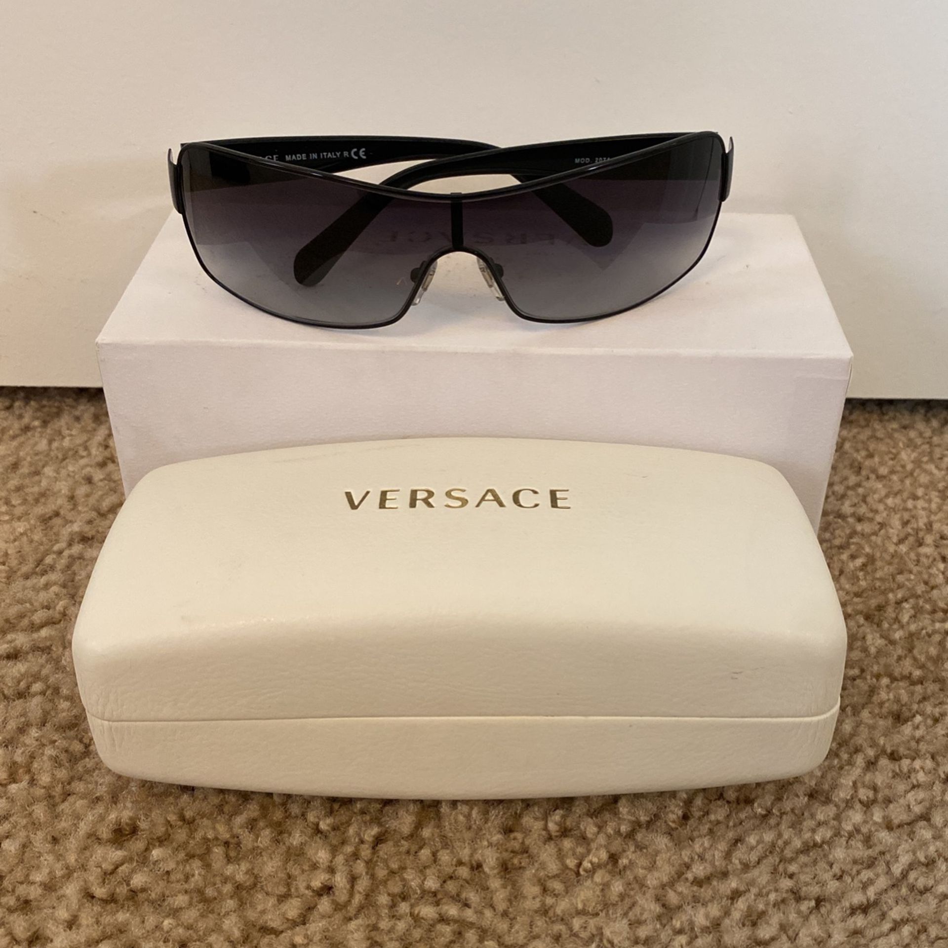 Versace Sunglasses Model 2071  Black Grey Color