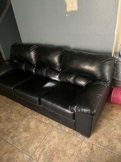 Black couch