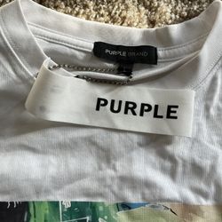 purple brand shirt